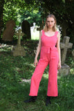Shop Fuchsia Pink Sleeveless Jumpsuit at FreeSpirits in UK for Women